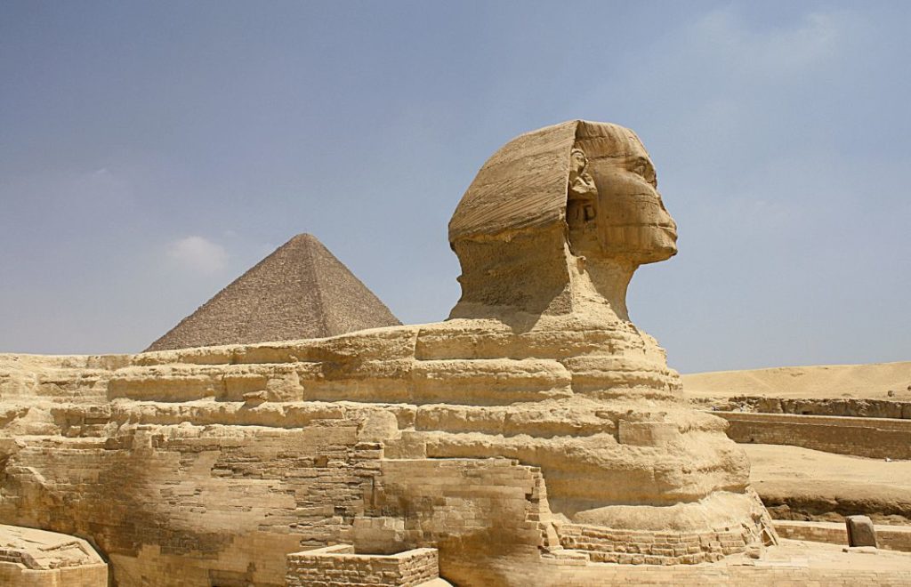 Sfinksen har voktet Giza-platået i over 4000 år