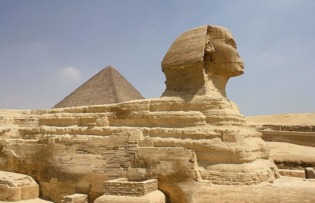 Sfinksen har voktet Giza-platået i over 4500 år