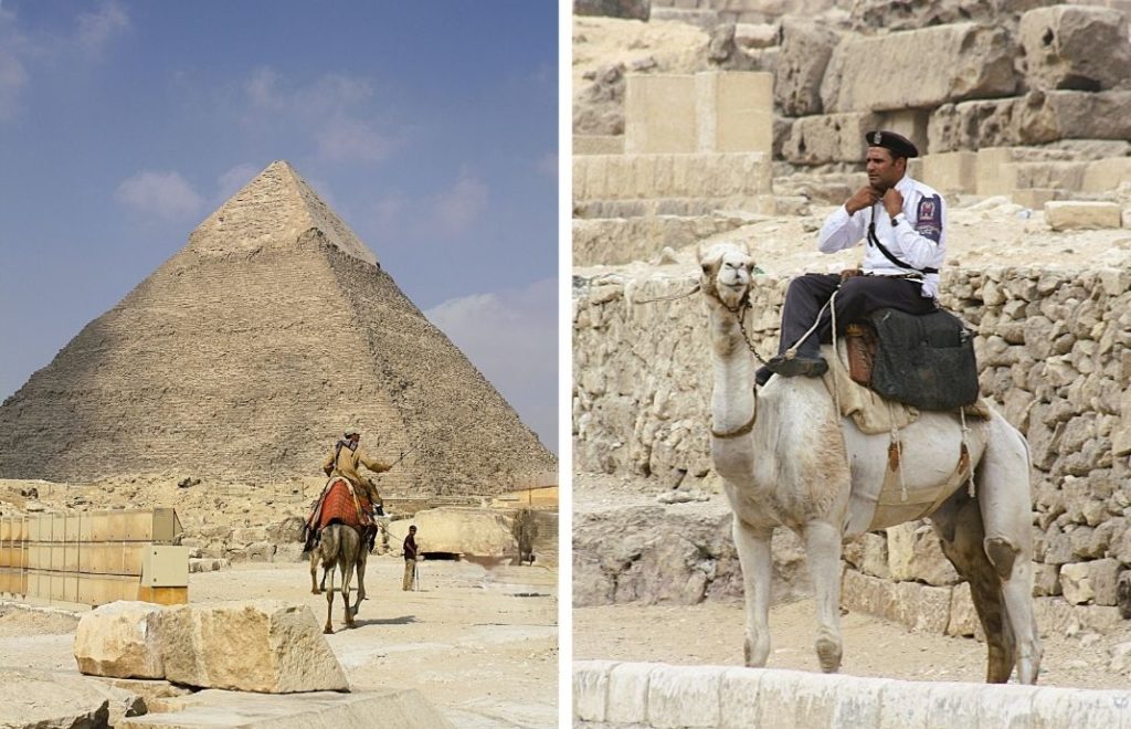 Pyramidene på Giza er fantastiske