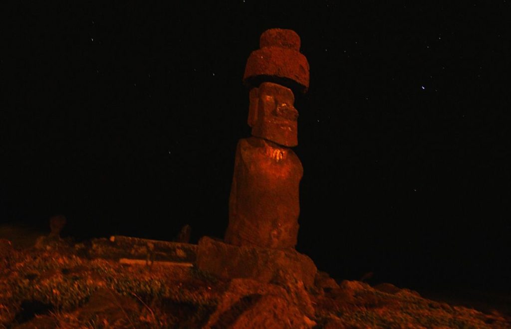 Natt på Påskeøya