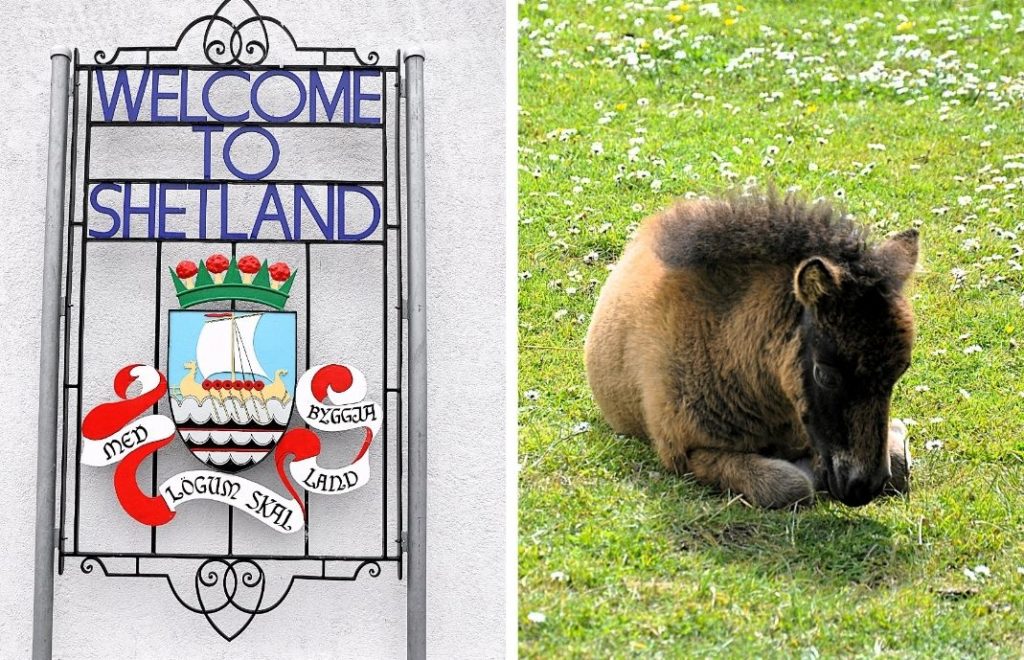 Shetland ligger seks grader sør for polarsirkelen
