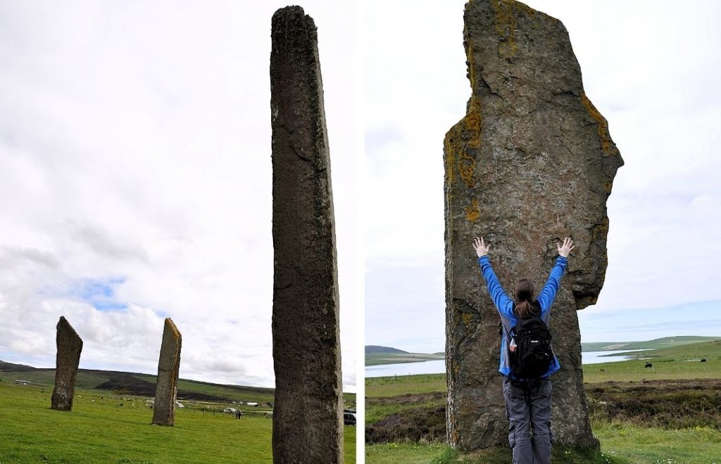 Steinsirkelen Ring of Brodgar er den tredje største på de britiske øyer