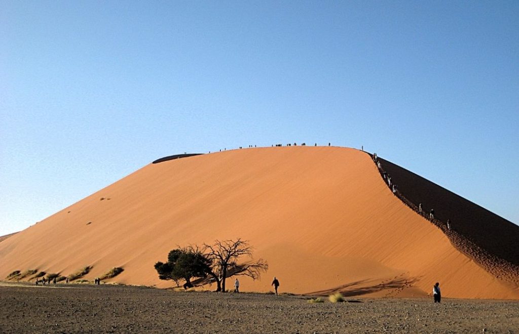 Sossusvlei - hjem til Dune 45