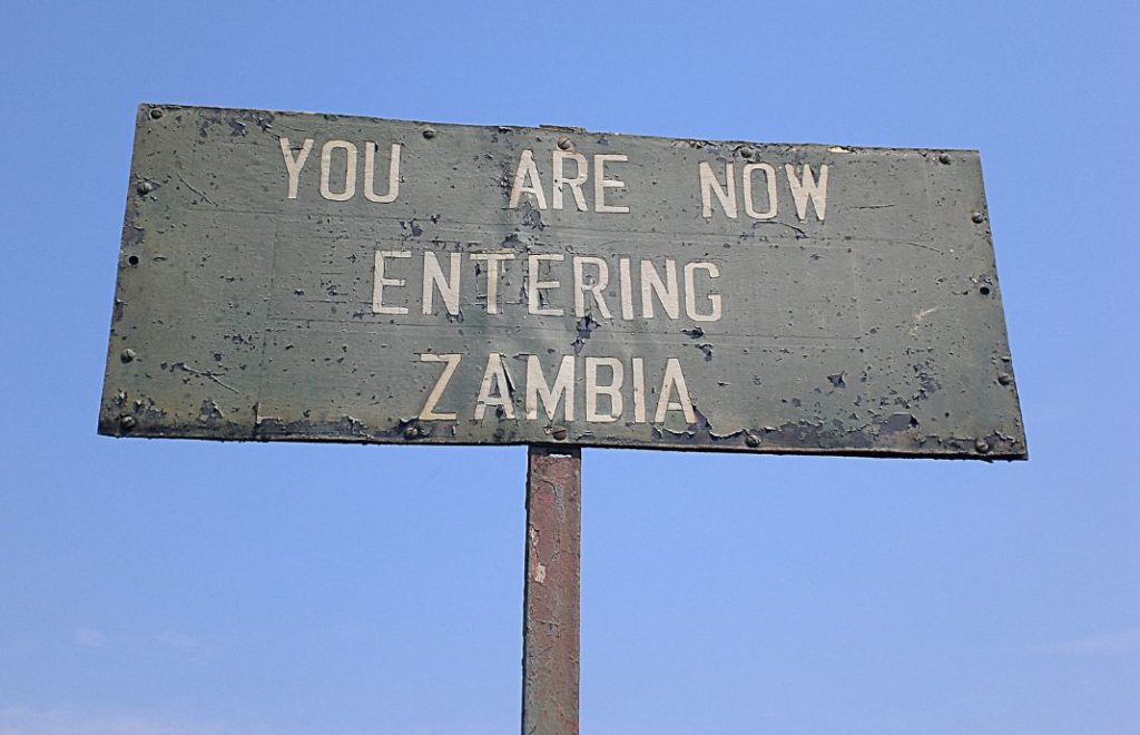 Endelig i Zambia
