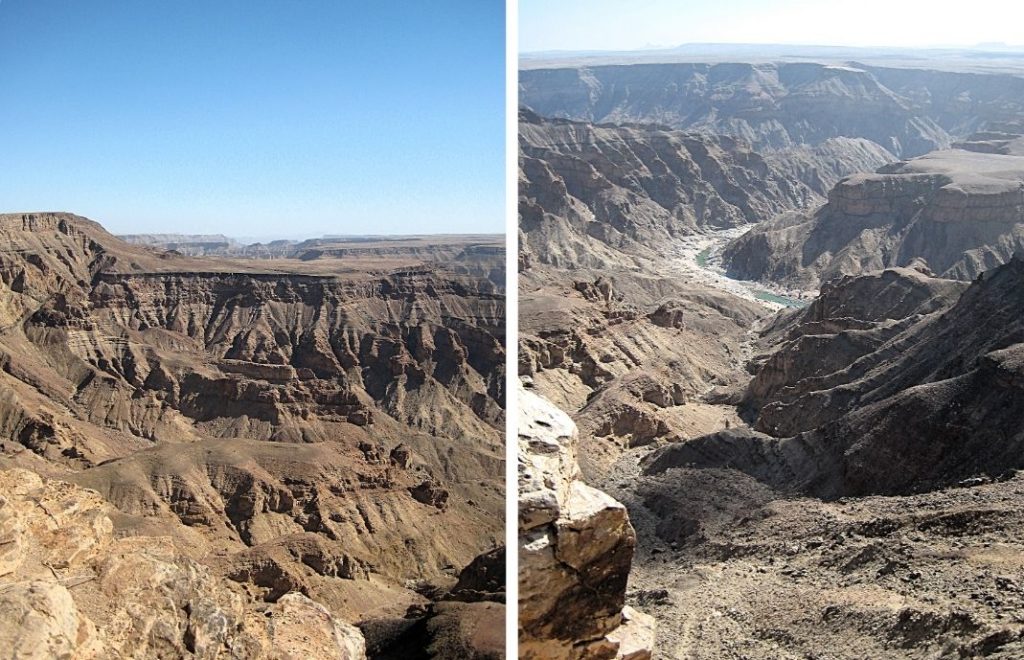 Fish River Canyon er den største canyon i Afrika