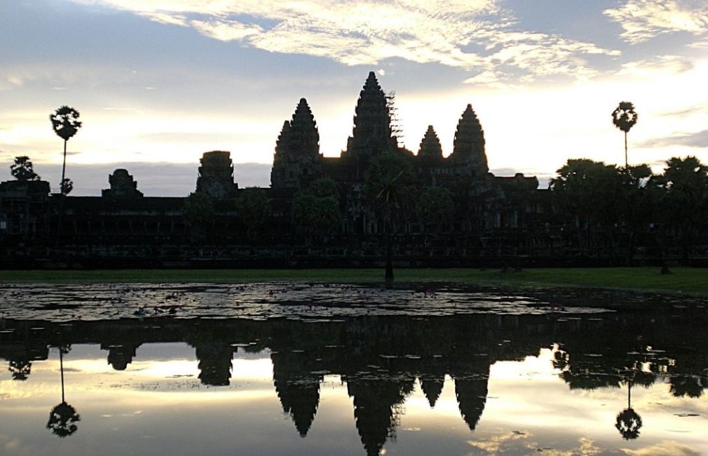Angor Wat ved soloppgang