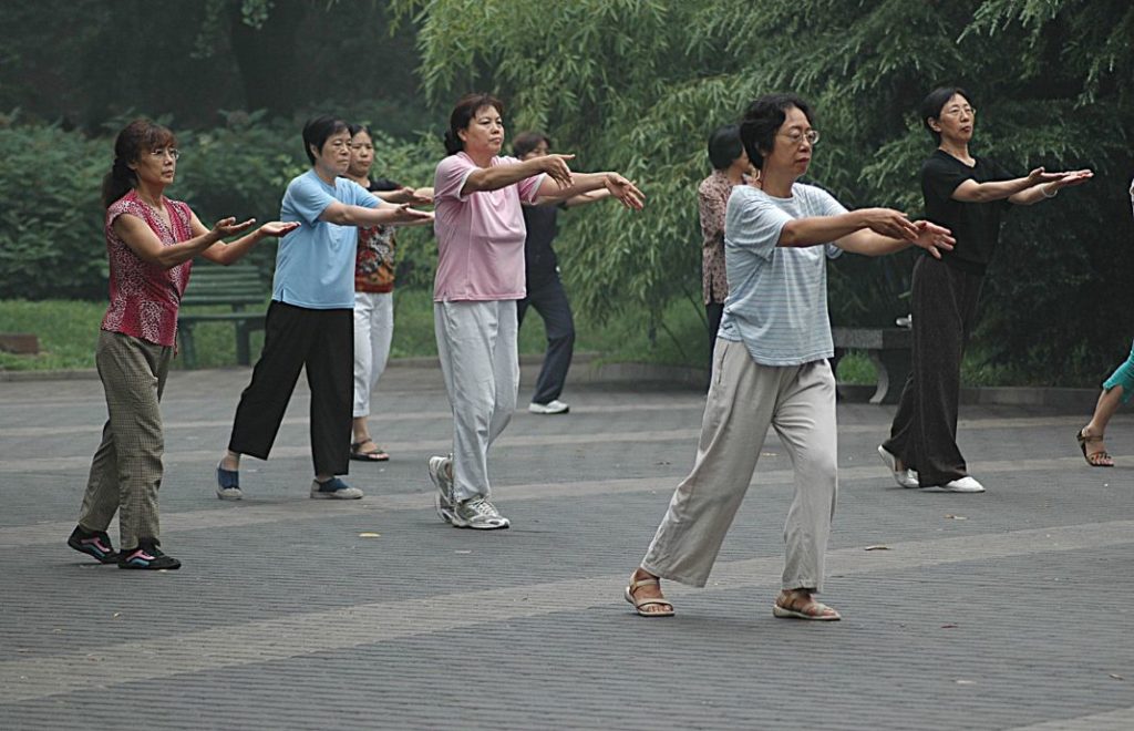 Tai chi er en viktig del av den kinesiske kulturen