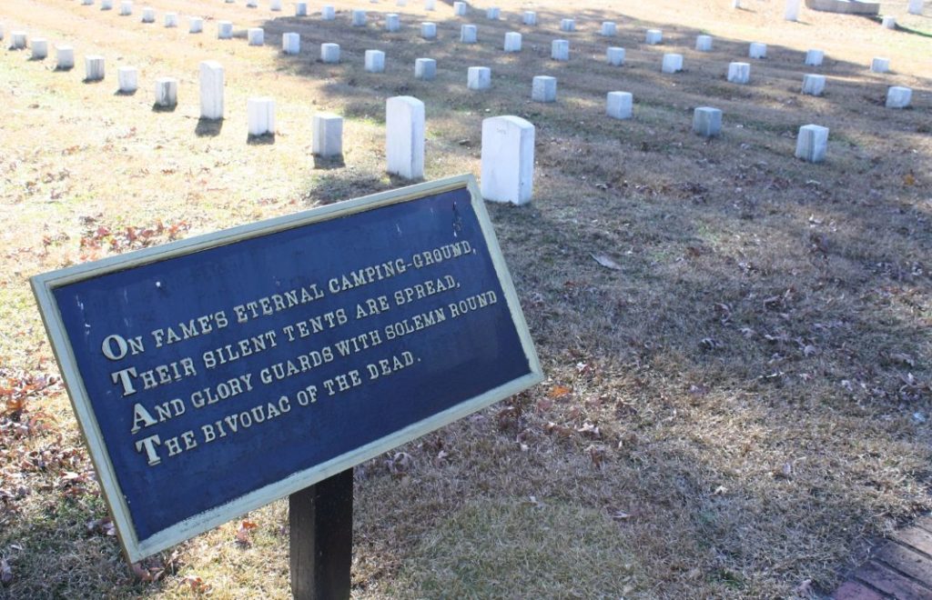 Kirkegården på Shiloh Military National Park