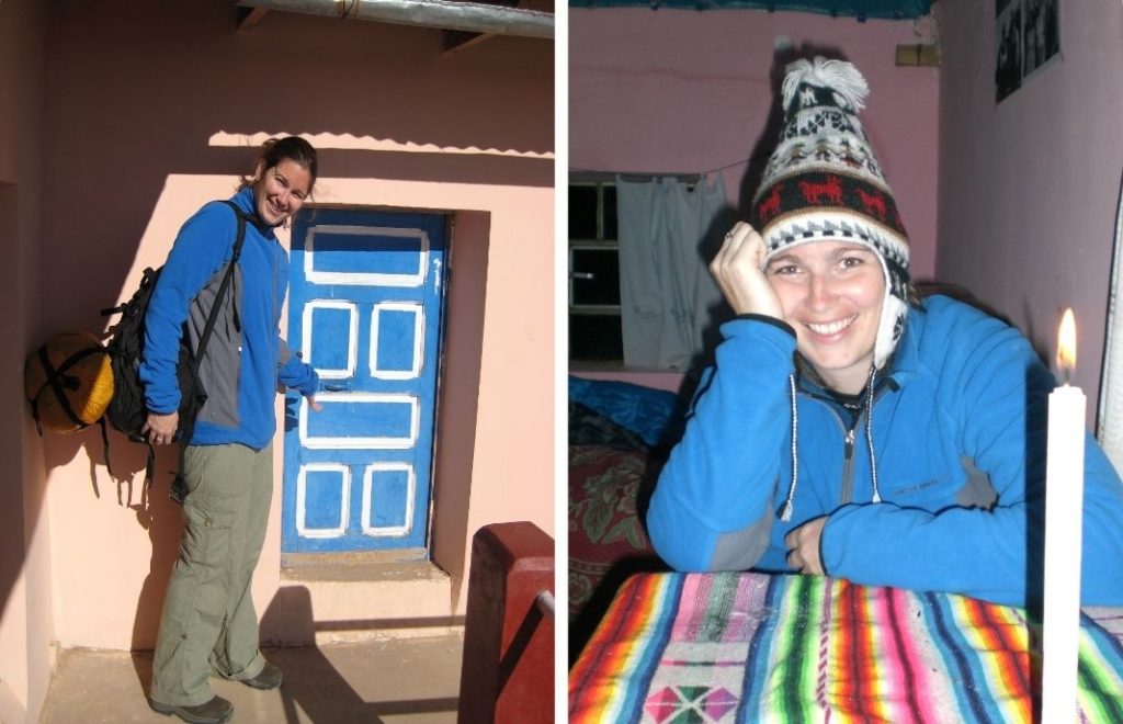 Hjemme hos en lokal familie på Lake Titicaca