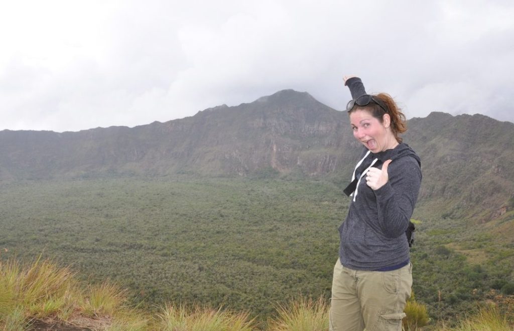 Vandring opp Mount Longonot