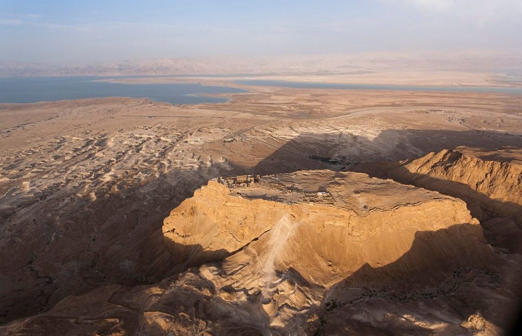 Festningen Masada er Israels mest besøkte turistattraksjon.
