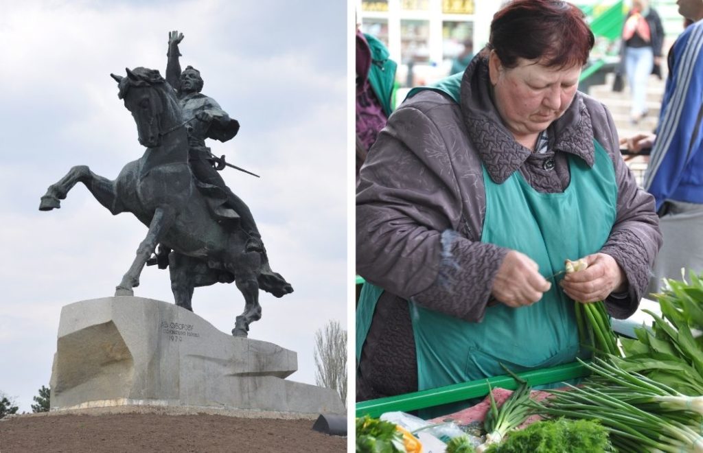 På tur i Tiraspol, Transnistria