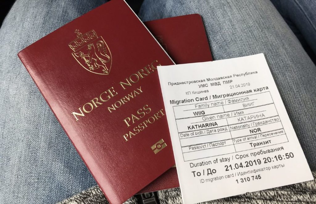 Innreise til Transnistria er godkjent