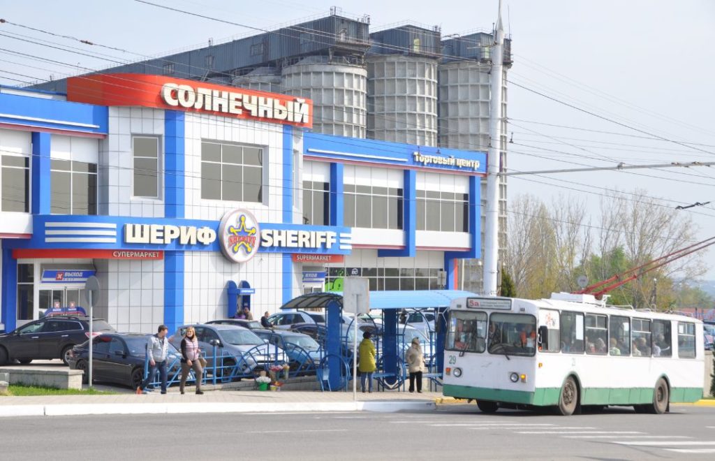 Tiraspol, hovedstaden i Transnistria
