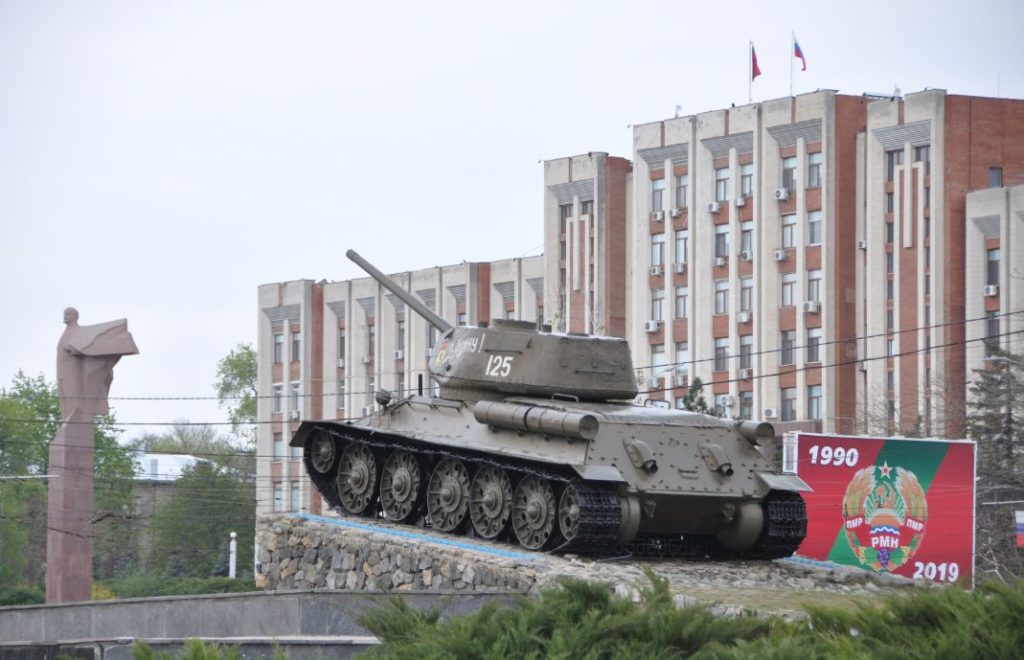 Tiraspol, hovedstaden i Transnistria