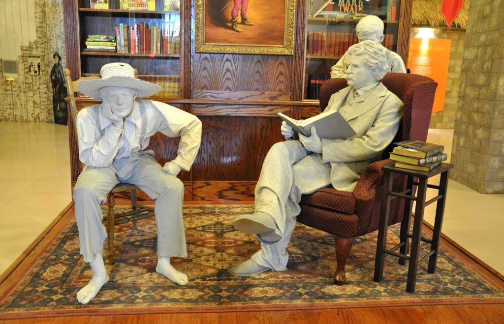 Hannibal i Missouri er Mark Twain land