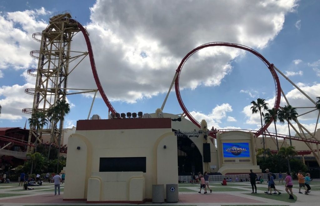 Fart og spenning i Universal Studios i Orlando