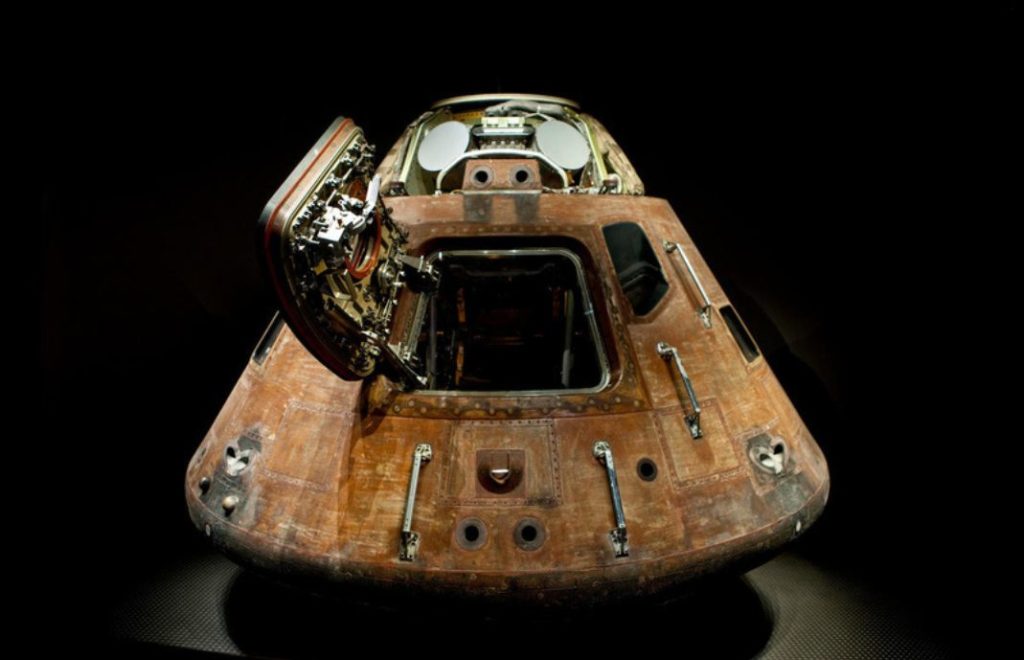 Kommandomodulen Kitty Hawk fra Apollo 14