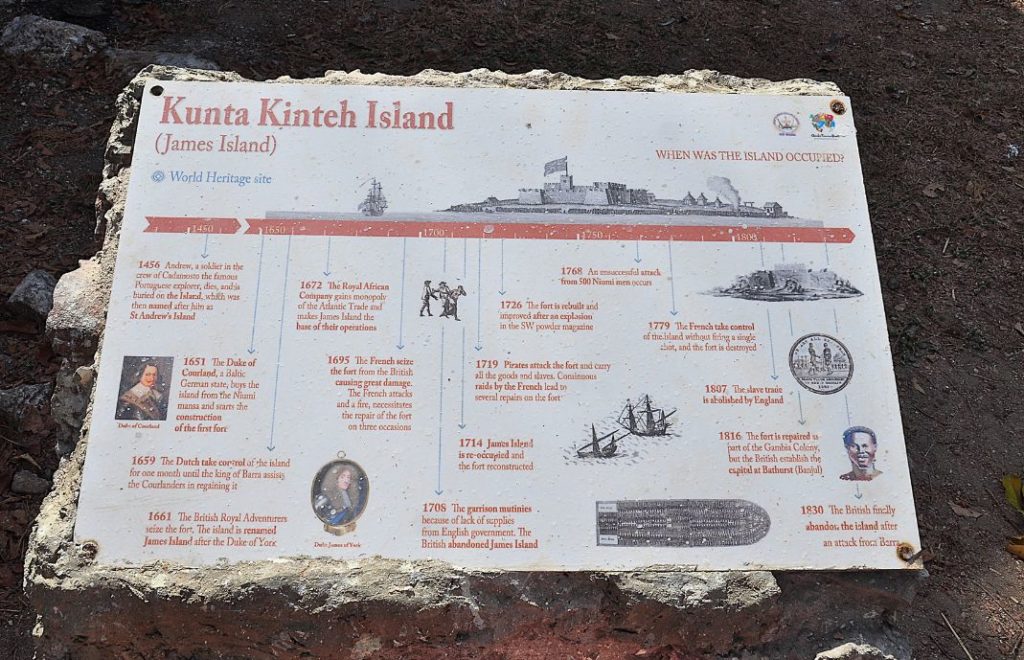 Kunta Kinte Island i Gambia