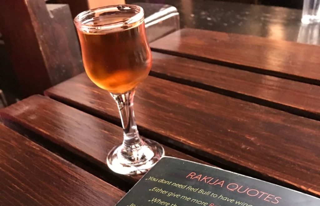 Ikke glem å smak på Rakija mens du er i Skopje