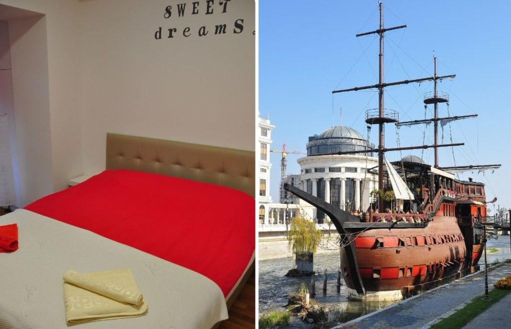 Skopje har en rekke overnattingsmuligheter