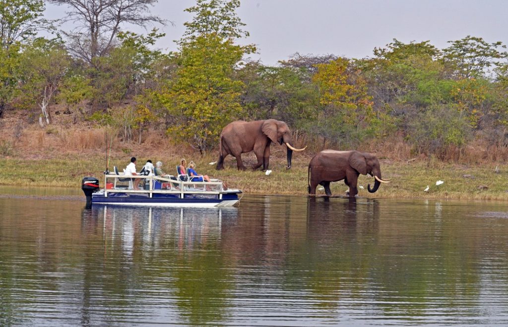Cruise på Lake Kariba