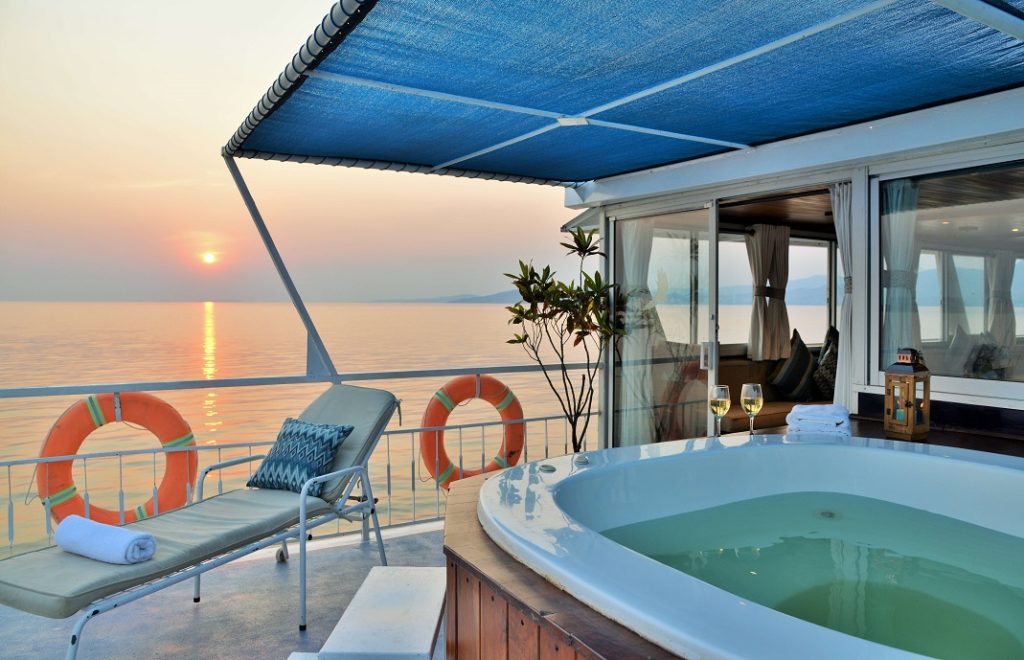 Båtcruise på Lake Kariba