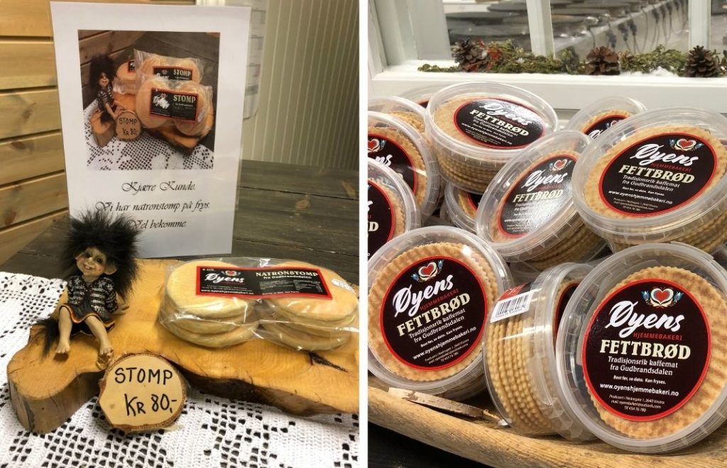 Flatbrød, lefse, stomp, fettbrød på Øyens Bakeri