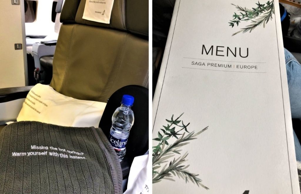 Saga Premium på Icelandair