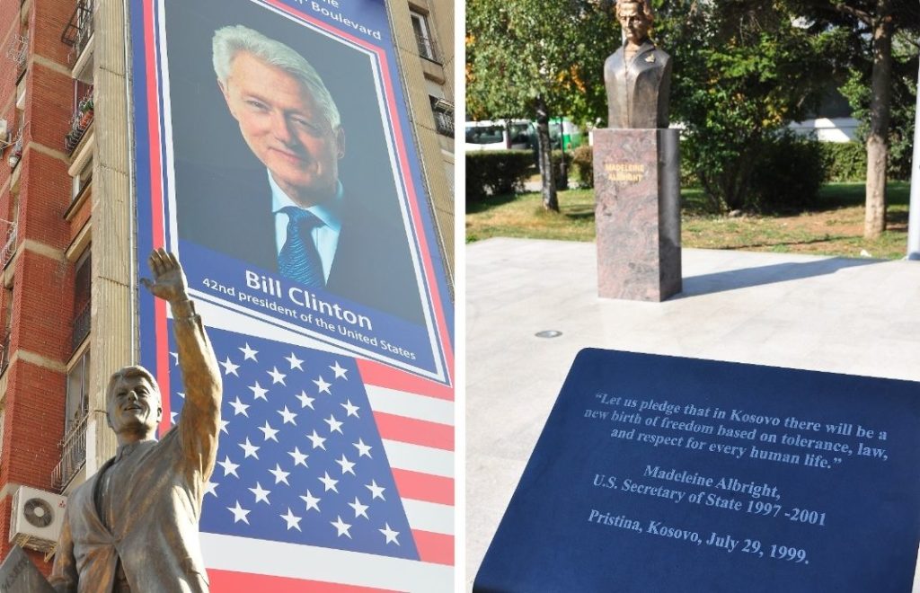Amerikanske presidenter i Pristina, Kosovo