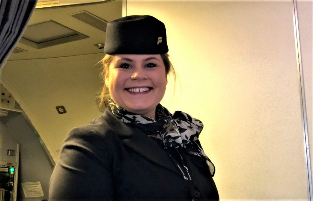 Velkommen om bord på Icelandairs førsteklasse