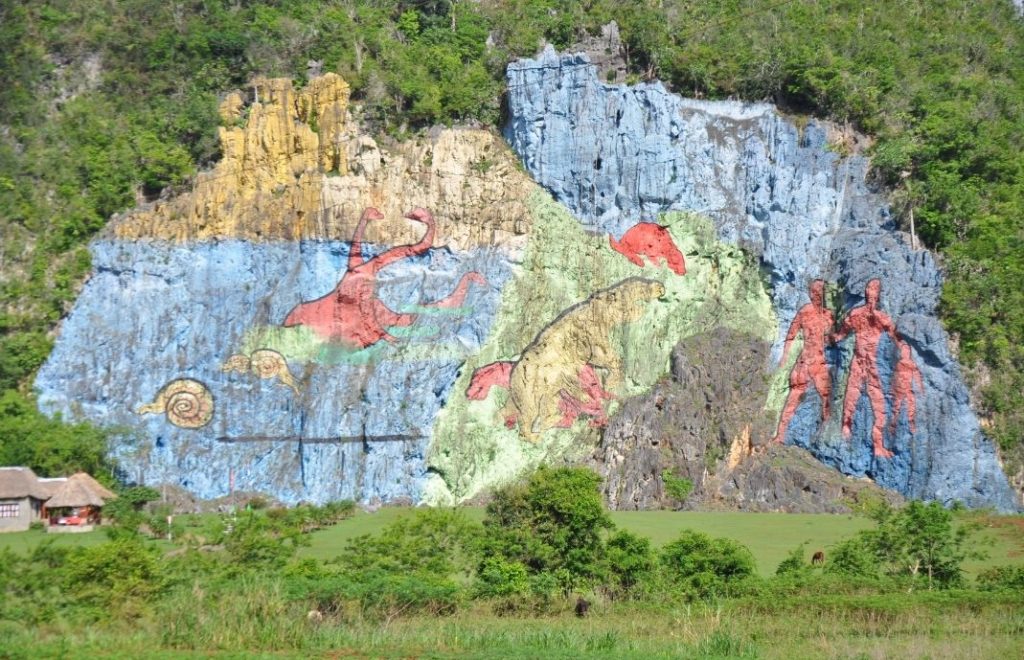 Mural De La Prehistoria i Pinar del Rio, Cuba