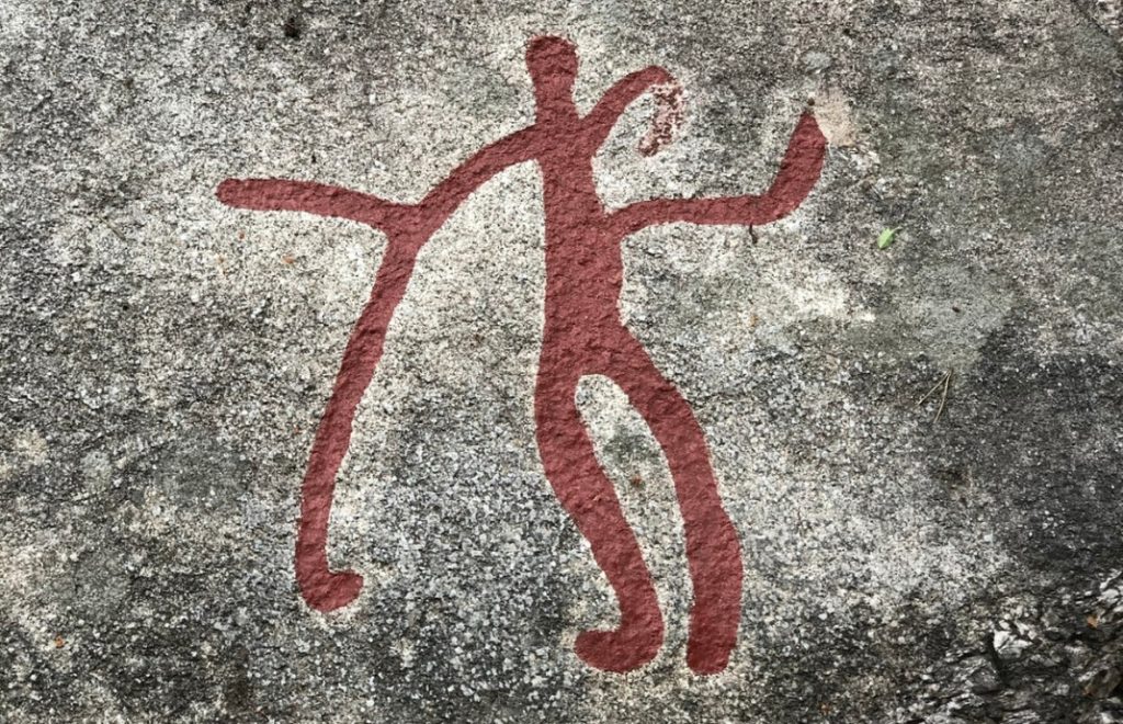 Danseren på Begbyfeltet i Østfold. 