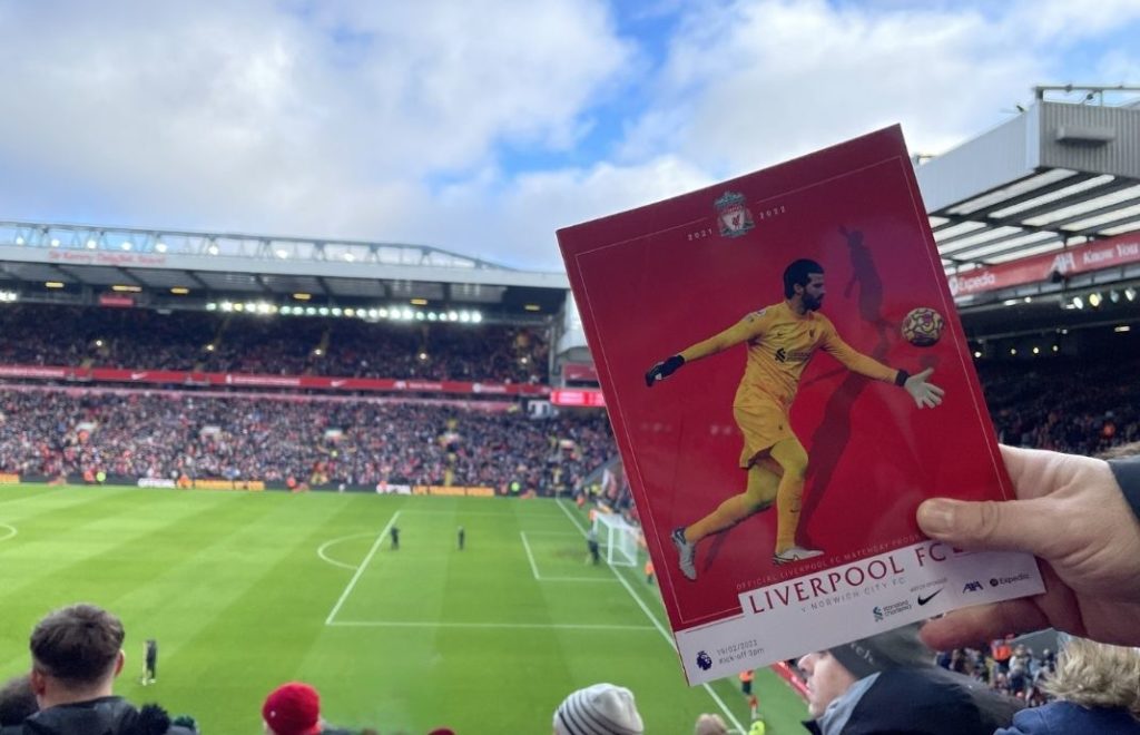 Kampdag på Anfield