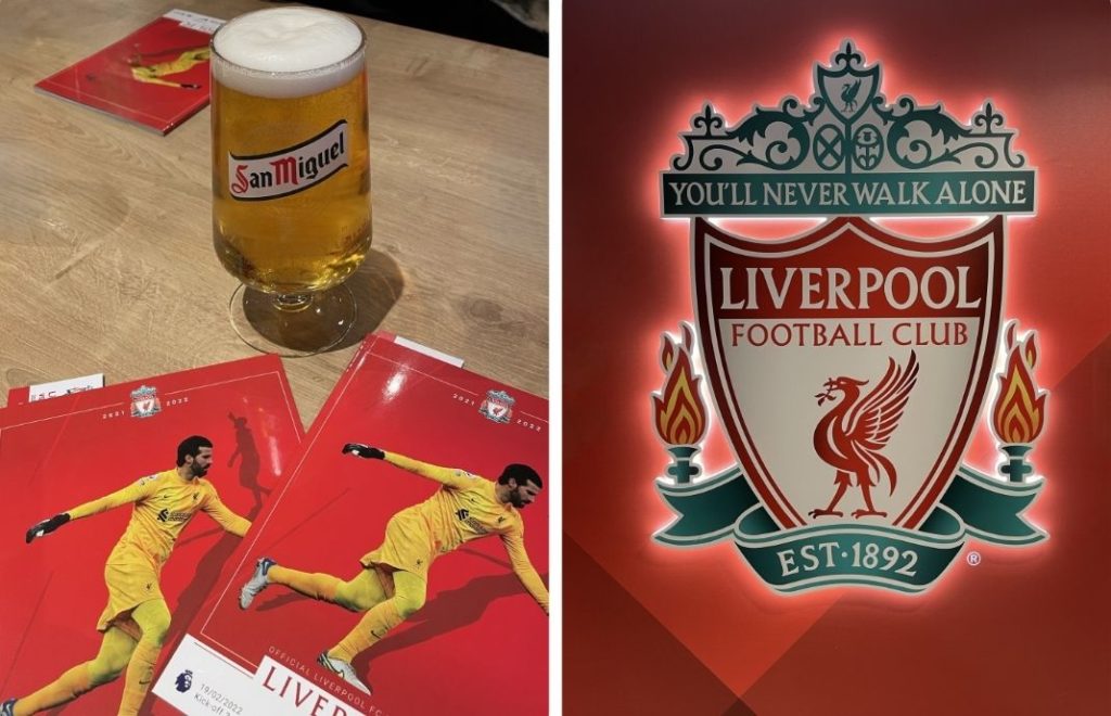 Klar for kamp på Anfield
