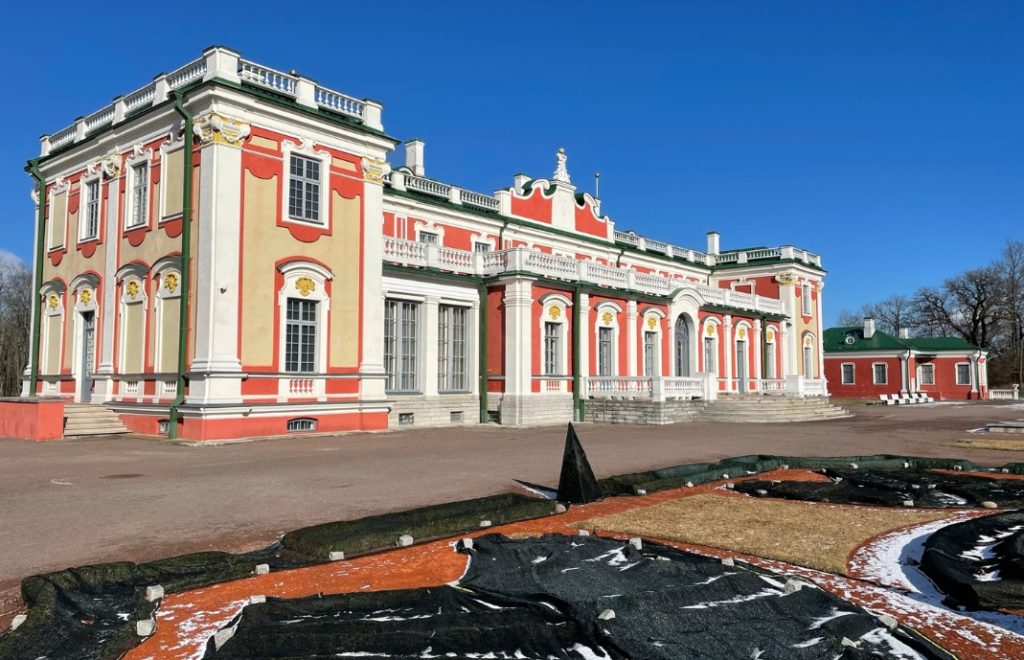 Palasset Kadriorg i Tallinn. 