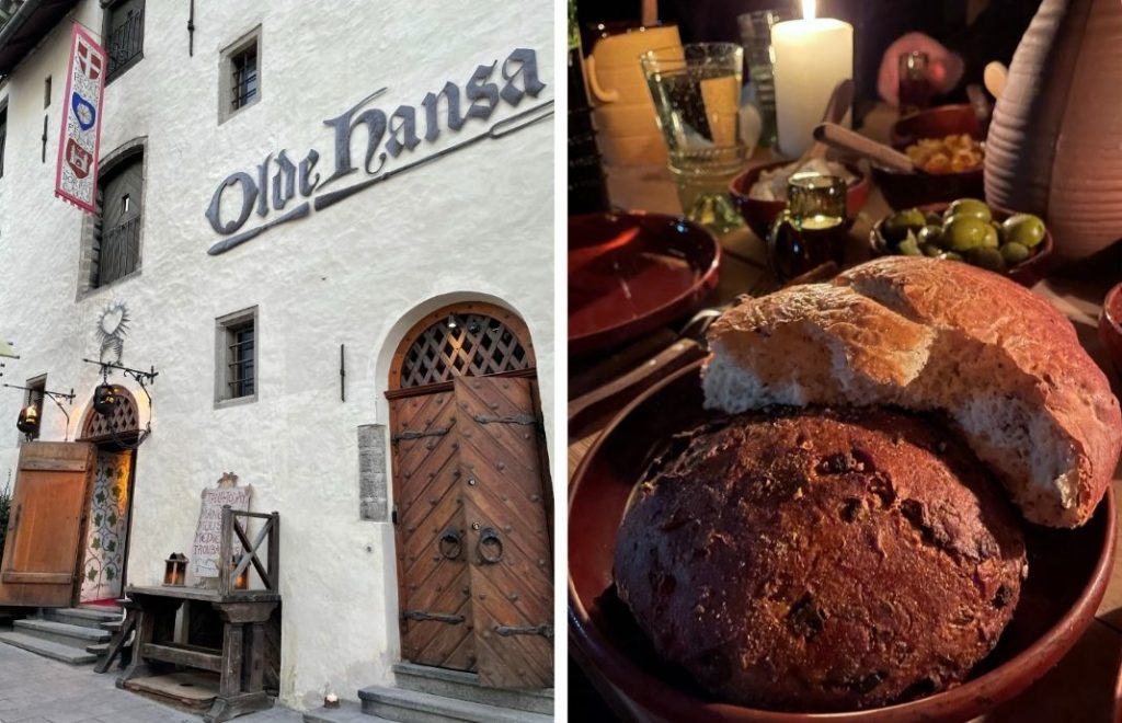 Olde Hansa i Gamlebyen i Tallinn