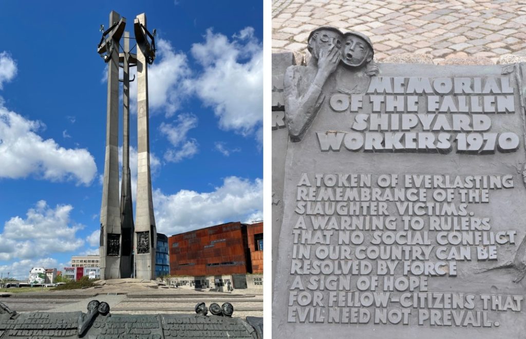 Monument to the Fallen Shipyard Workers of 1970.