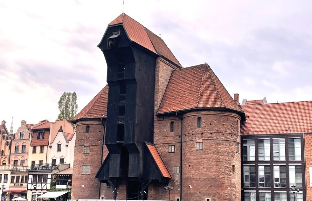 Havnekranen i Gdansk. 