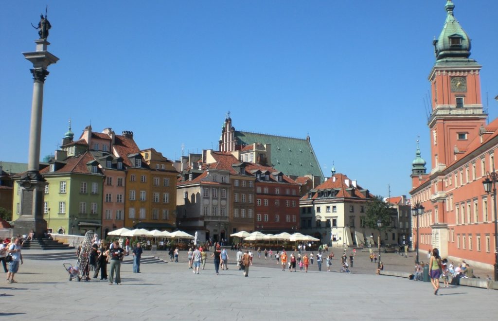 Gamlebyen, juvelen i den polske hovedstaden Warszawa. 