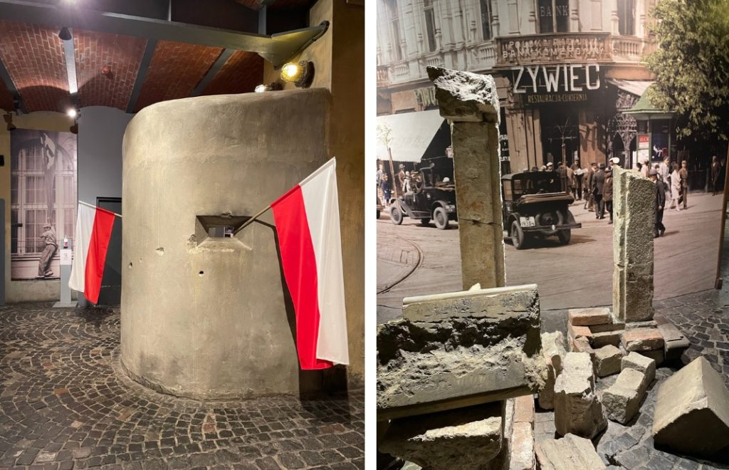 Warsaw Rising Museum er lagt opp slik at besøkende skal oppleve oppstanden i 1944 fremfor å lese om den.