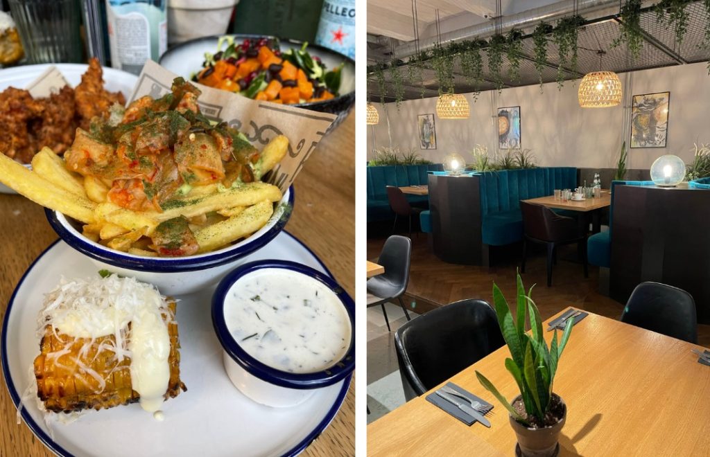 Restauranten Kolm Tilli i Tartu.