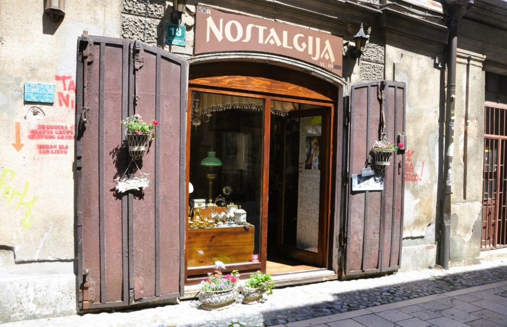 I Sarajevo blandes fortsatt det gamle med modernitet. 
