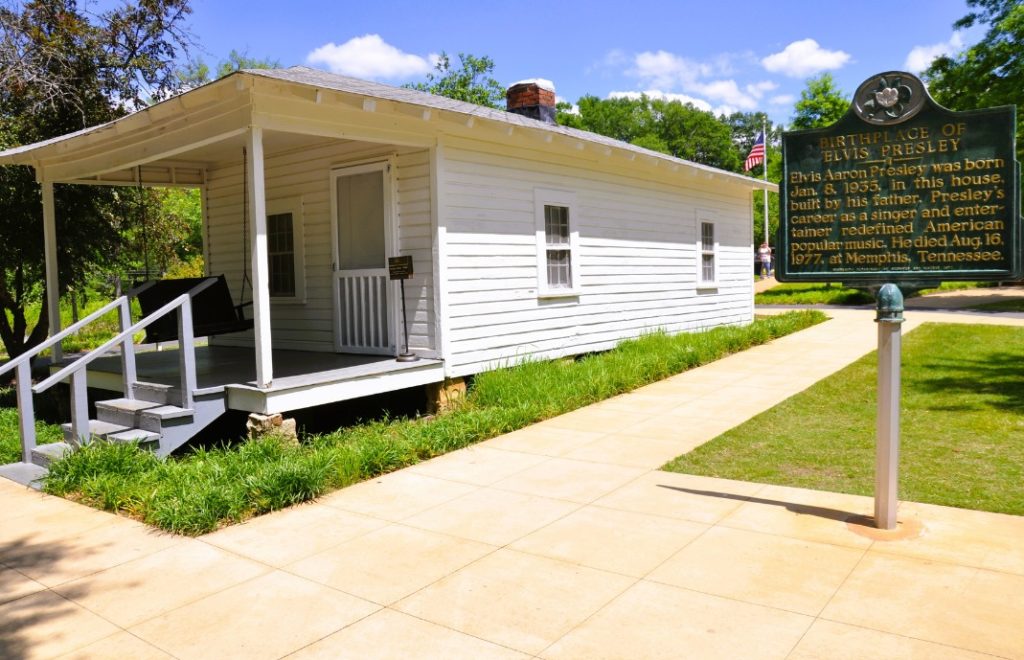 Huset hvor Elvis Presley ble født, I Tupelo, Mississppi