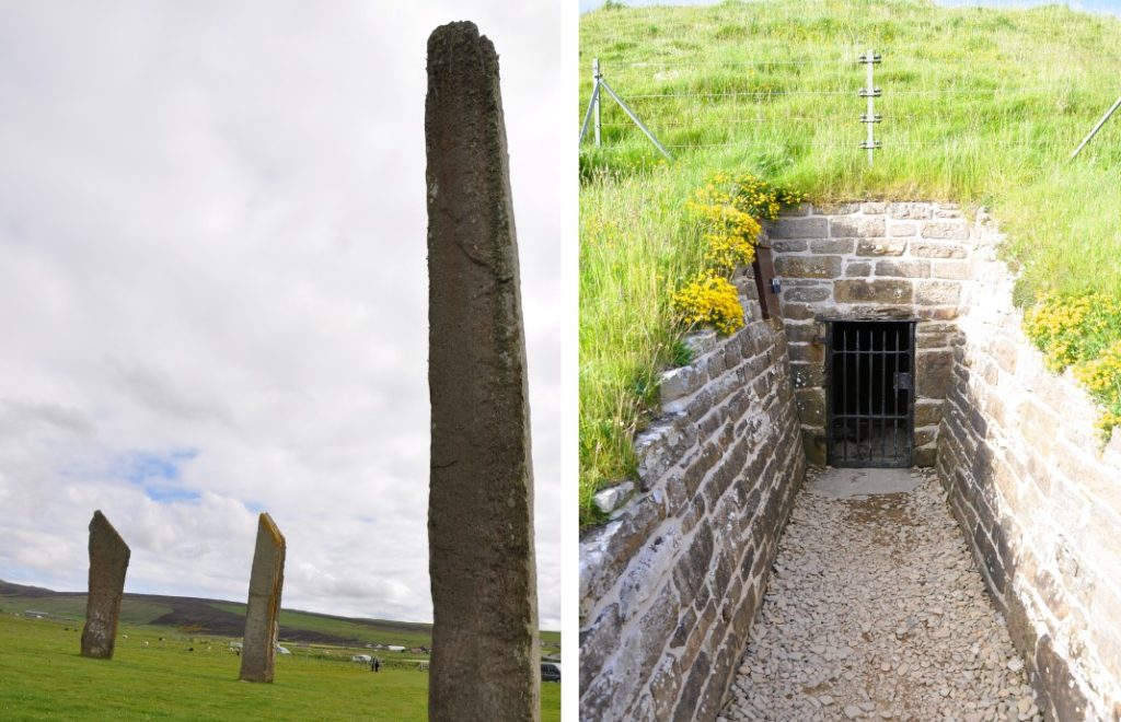 Standing Stones of Stennes og Maeshowe Chambered Tomb