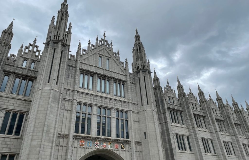 Et godt eksempel på hvorfor Aberdeen er kjent som «Granite City». 