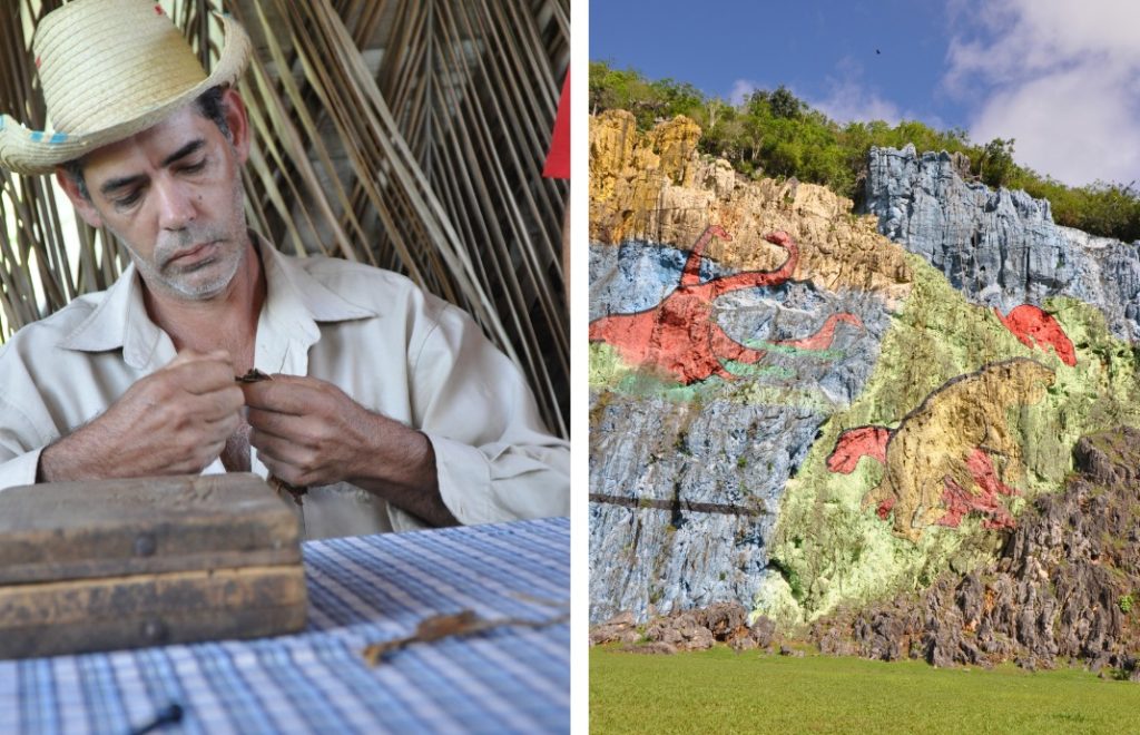 Cigarer og veggmalerier - du har ankommet provinsen Viñales på Cuba. 