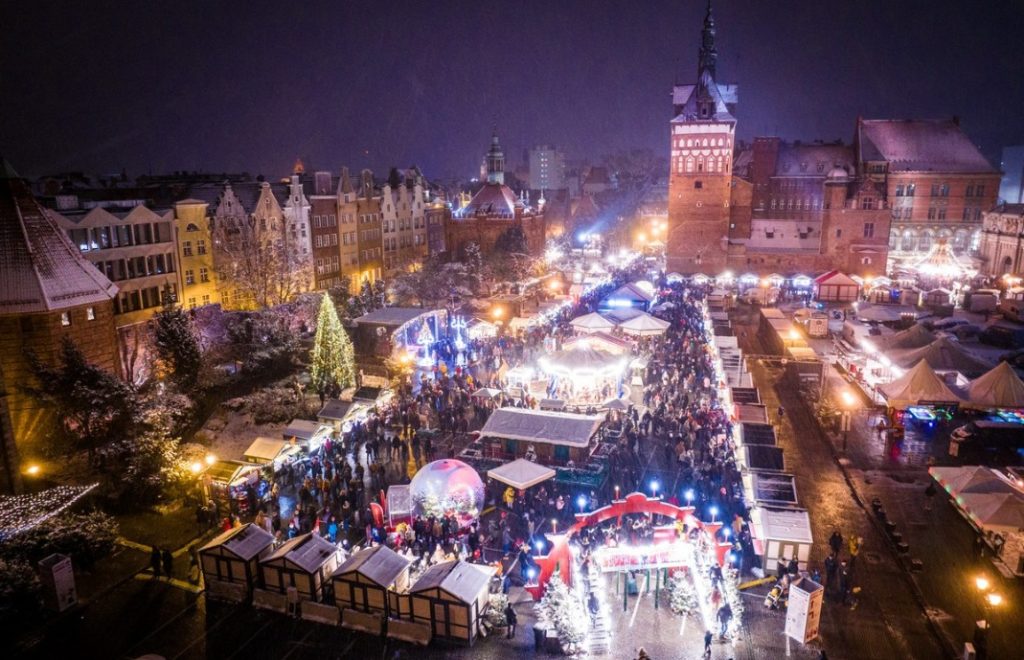 Julemarked i Gdansk, Polen