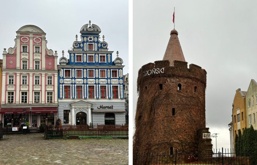 Fargede renessansefasader og et rådhus fra middelalderen utgjør en sjarmerende kulisse i Szczecin.