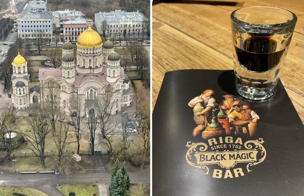 Riga lokker med vakre kirker og Riga Balsam. 